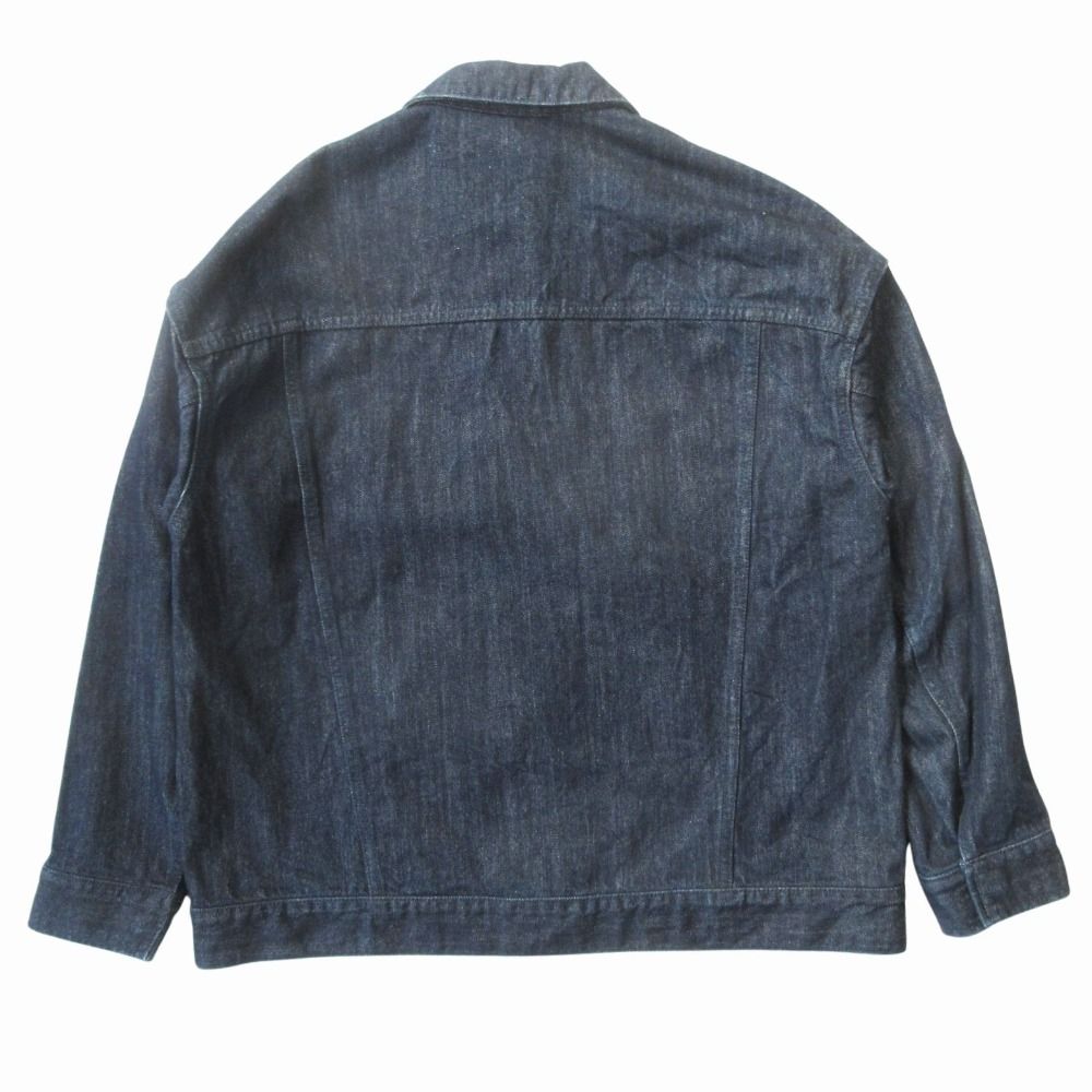 ステュディオス デニム ジャケット ブルゾン Gジャン ジージャン サイズ1 インディゴブルー メンズ 古着
