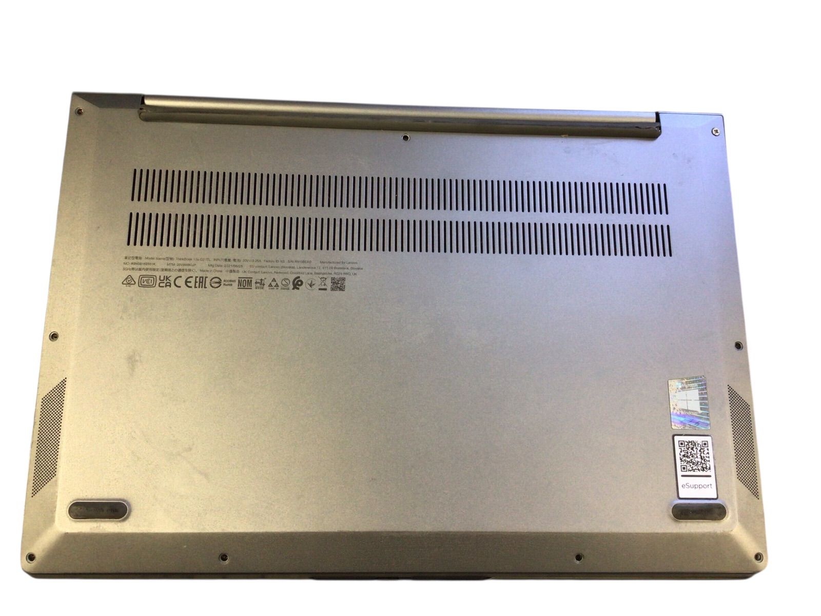 ジャンク］ LENOVO ThinkBook 13S G2 ITL/ CPU CORE i5 1135G7/ メモリ