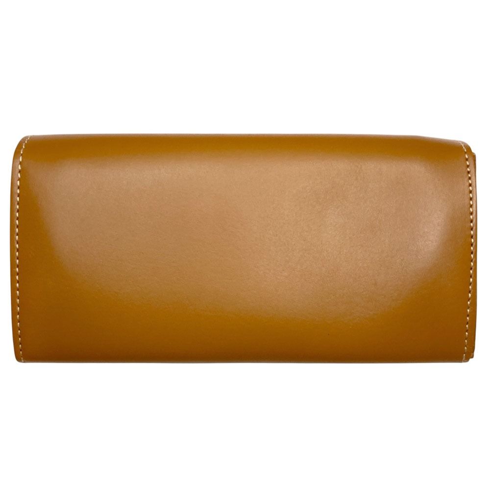 新品同様 革蛸謹製 カワタコ TYPE-X フラップ ロングウォレット レザー