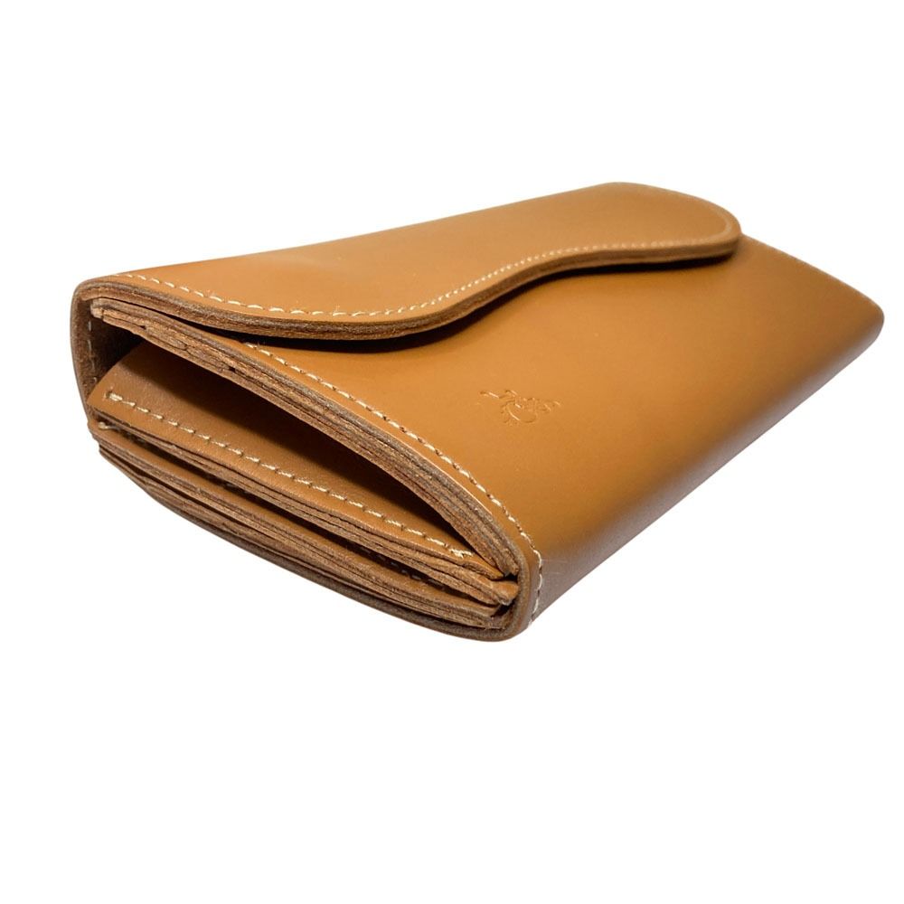 新品同様 革蛸謹製 カワタコ TYPE-X フラップ ロングウォレット レザー