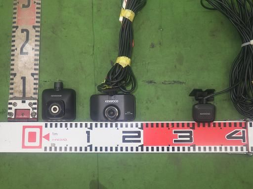 【中古】ケンウッド ドラレコ2点 スマホトレー セット