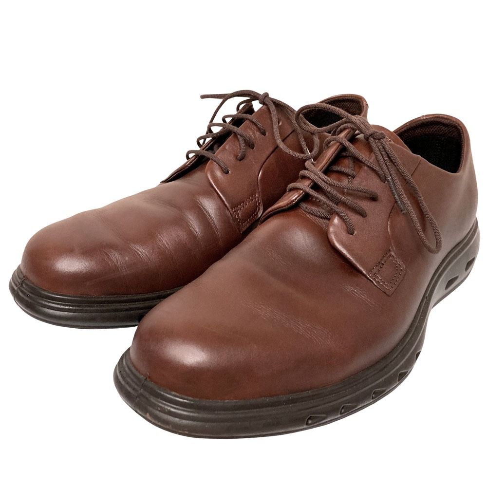 ECCO エコー GORE TEX ビジネスシューズ サイズ41 約25 5 cm ブラウン メンズ 古着