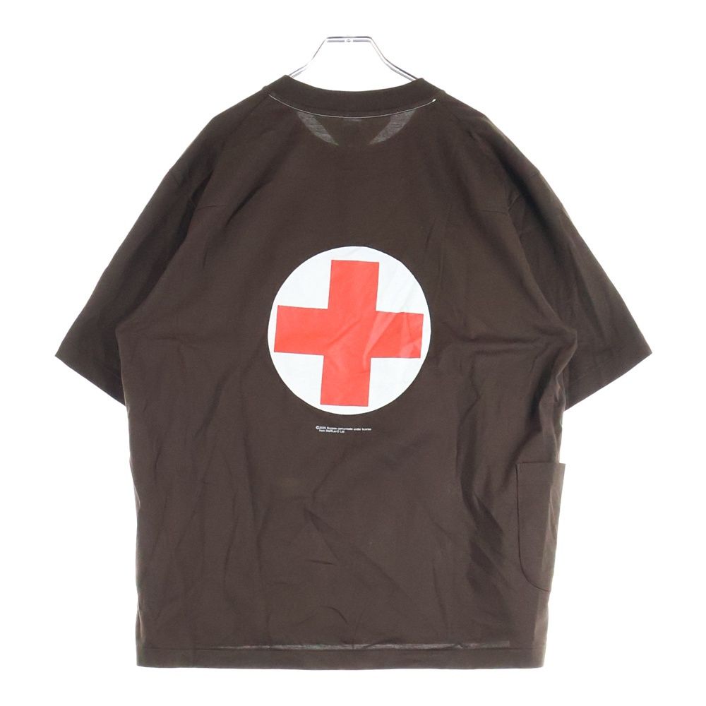 SUNSEA (サンシー) 30TH バックプリント クルーネック 半袖Tシャツ