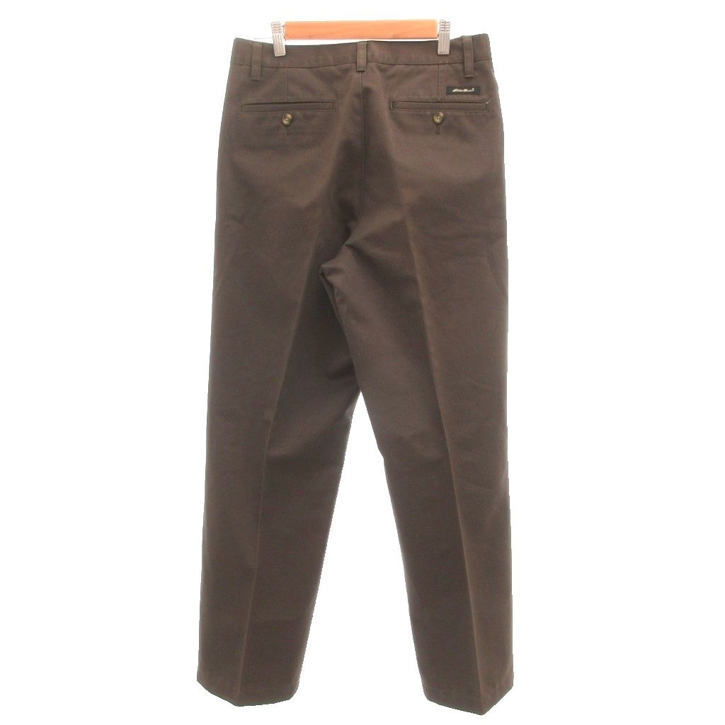 エディーバウアー EDDIE BAUER ストレートパンツ ツータック 32×30