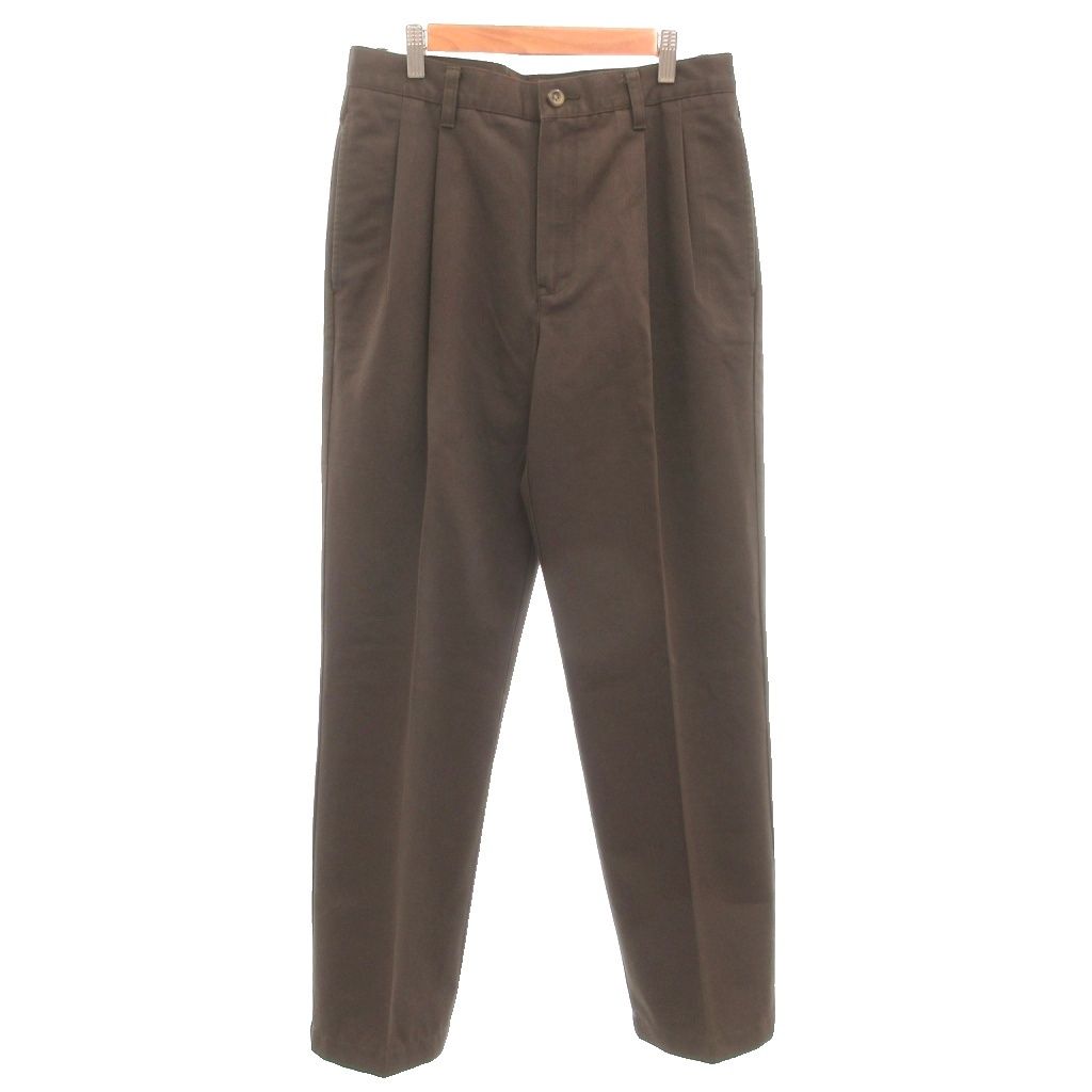 エディーバウアー EDDIE BAUER ストレートパンツ ツータック 32×30