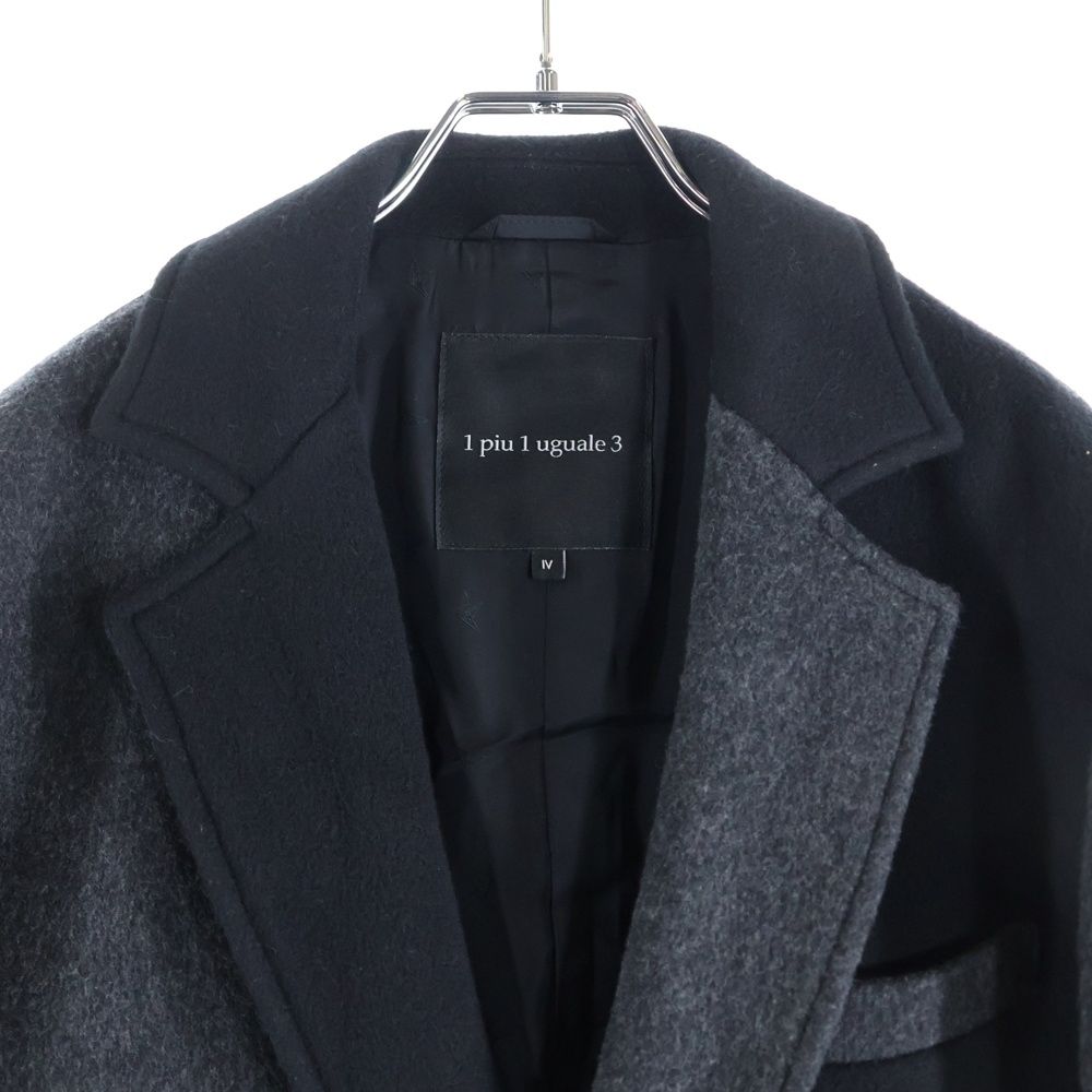1 PIU 1 UGUALE 3 (ウノピゥウノウグァーレトレ) CHESTER COAT
