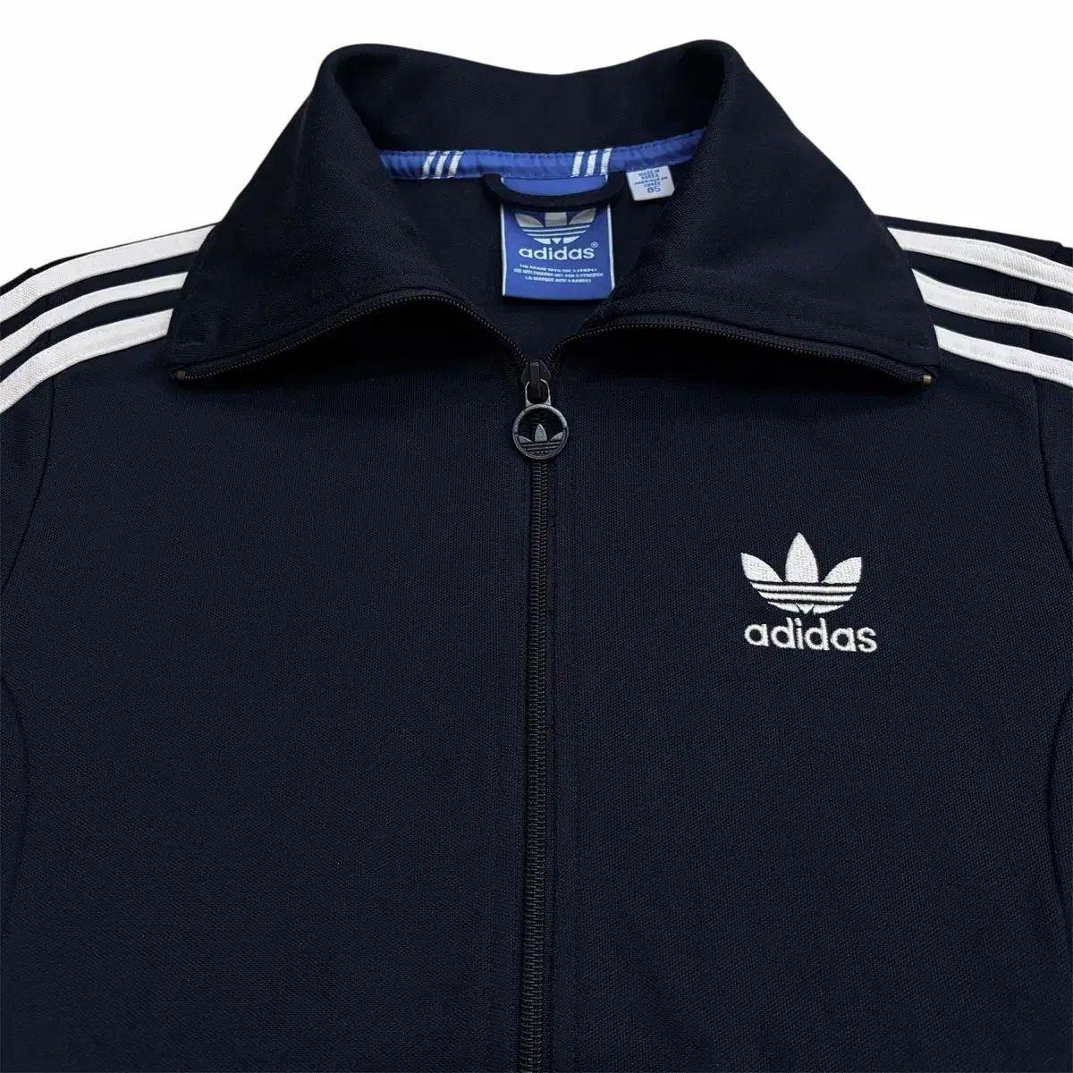 アディダス ヨーロッパ ネイビー トラックジャージ ジャージ ジップ