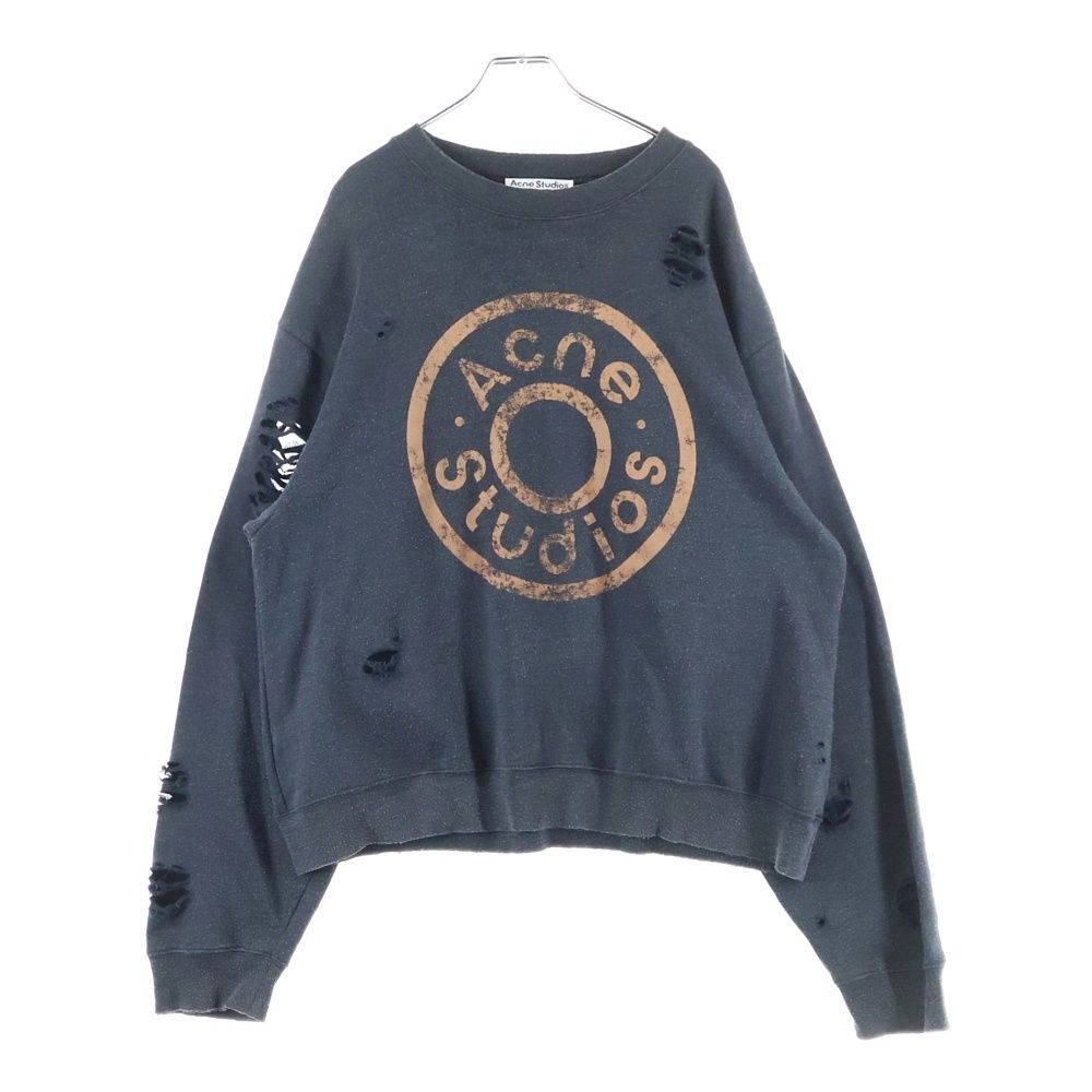 アクネストゥディオズ 　センターロゴクルーネックスウェット Acne Studios（アクネ ストゥディオズ） CREWNECK KNIT FN-MN