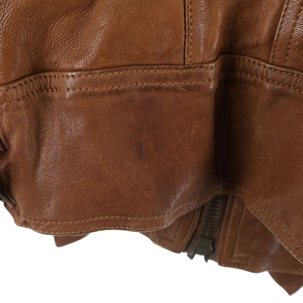 SHARE SPIRIT (シェアスピリット) シープレザー フーデッド ジップ