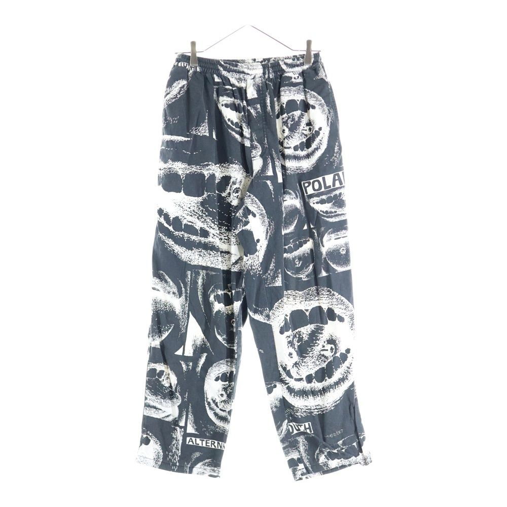POLAR SKATE CO ポーラー 19 AW x iggy nyc イギーニューヨーク ALTERNATIVE YOUTH SURF PANTS オルタナティブサーフパンツ スウェットパンツ ブラック ホワイト