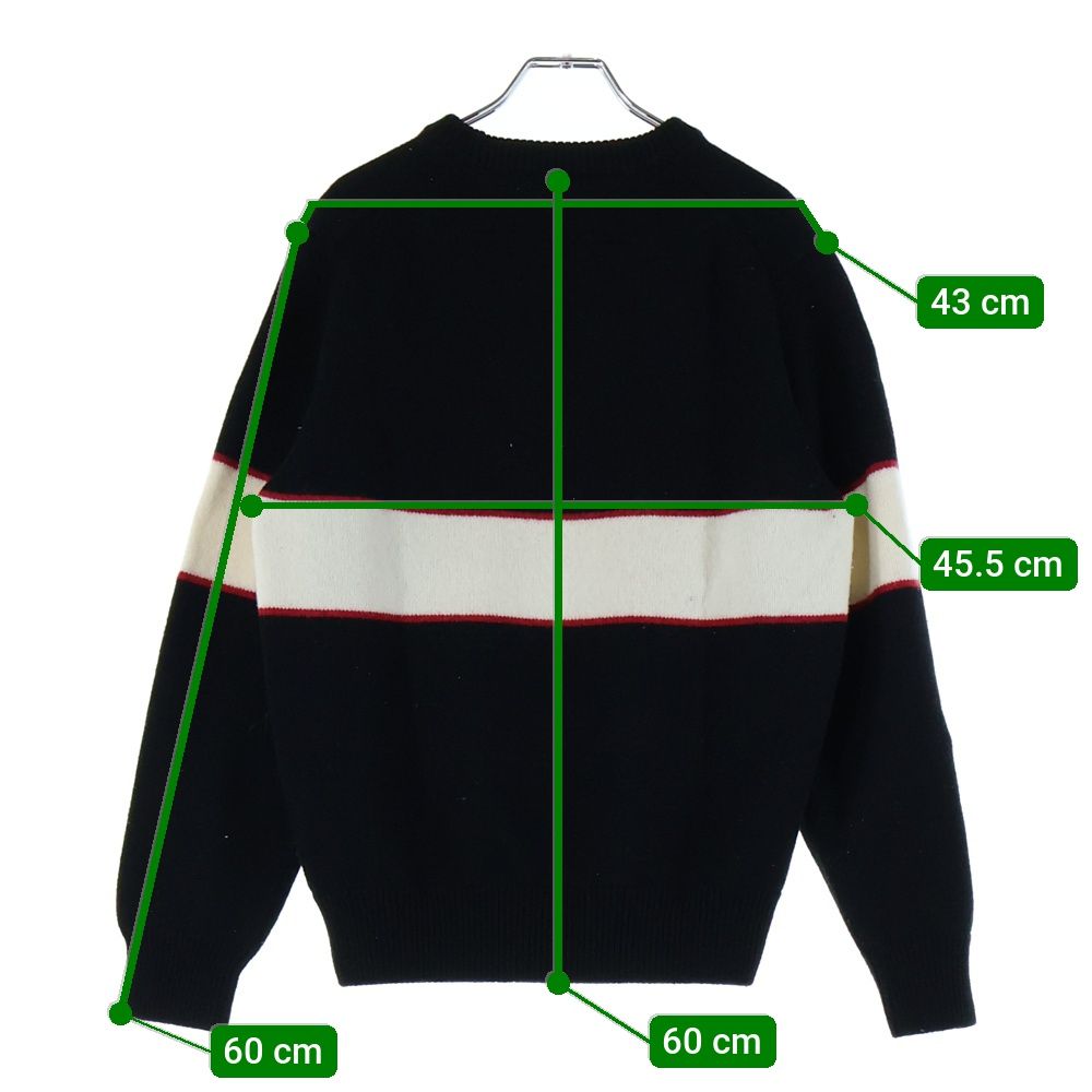 GIVENCHY (ジバンシィ) 18AW ロゴジャガード クルーネック プル GIVENCHY (ジバンシィ) 18AW ロゴジャガード クルーネック プル