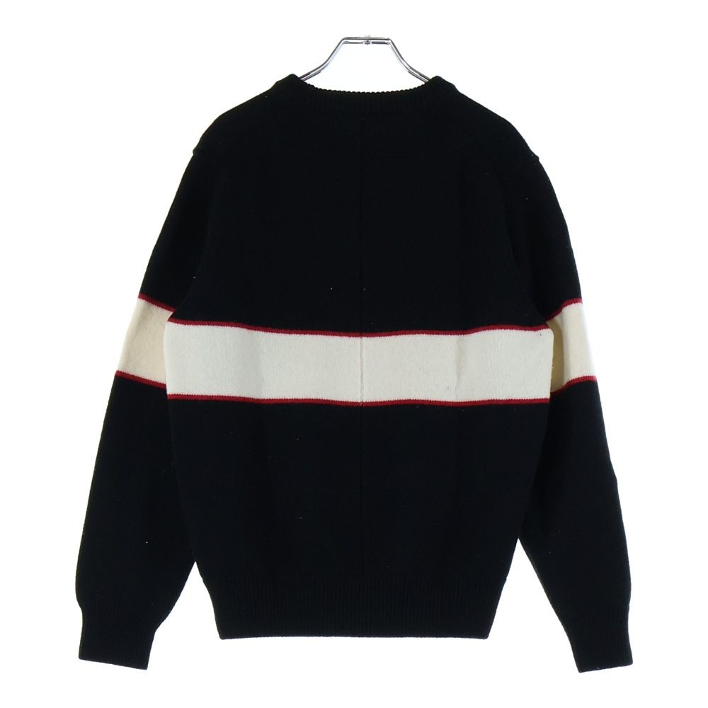 GIVENCHY ジバンシー 18AW BM900G400M ニット　ブラック GIVENCHY (ジバンシィ) 18AW ロゴジャガード クルーネック プル