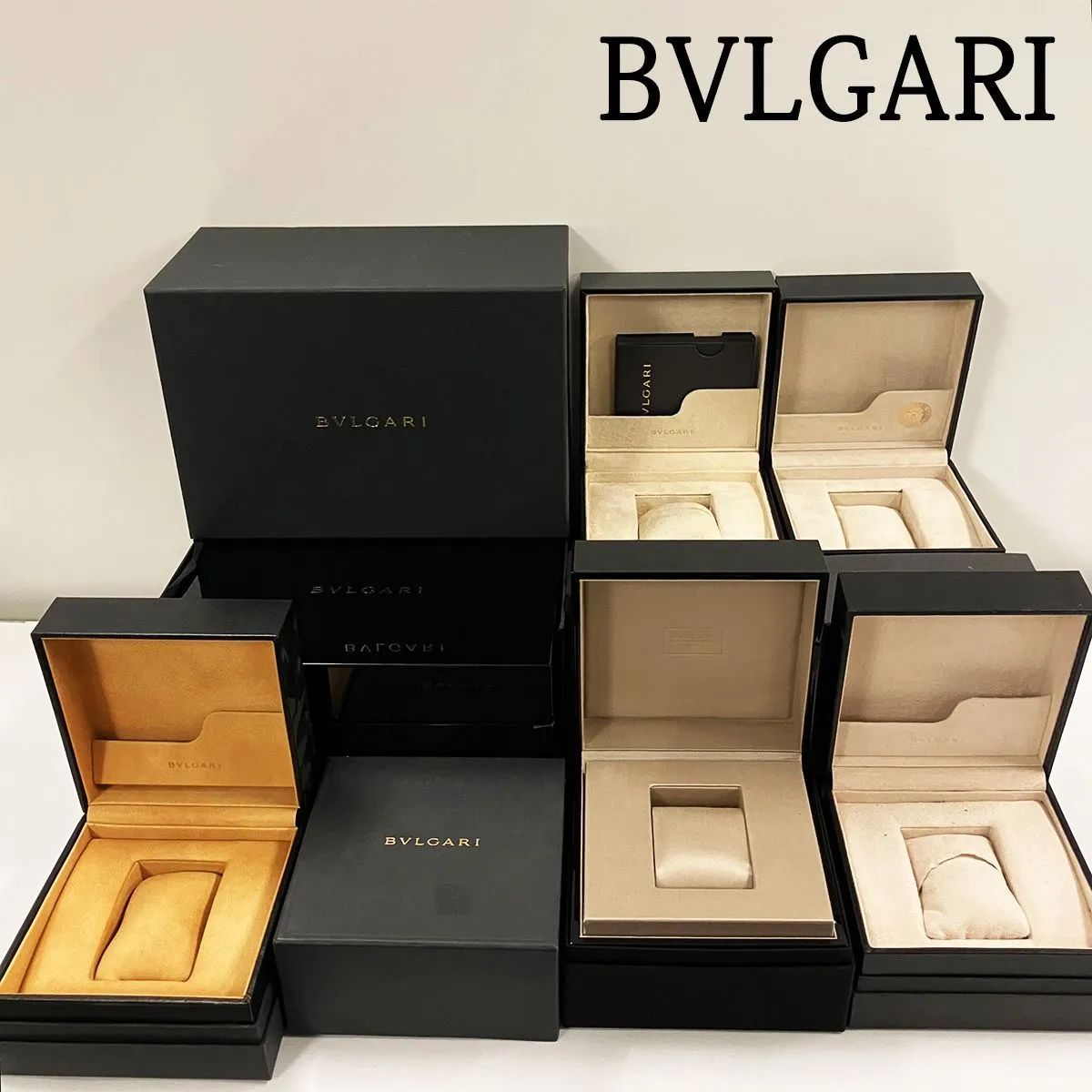 まとめ売り BVLGARI ブルガリ ウォッチケース 時計箱 空箱 6点セット