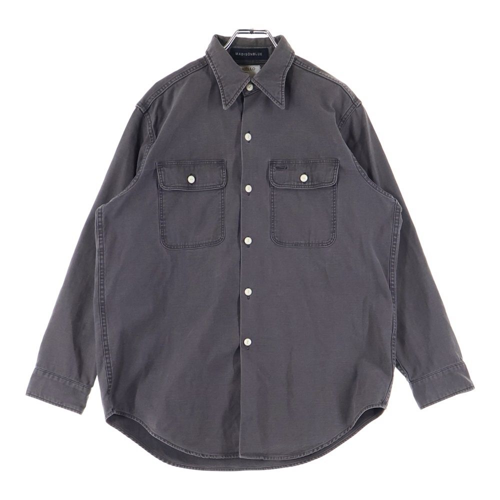 MADISONBLUE (マディソンブルー) HAMPTON BACK SATIN SHIRT ハンプトン