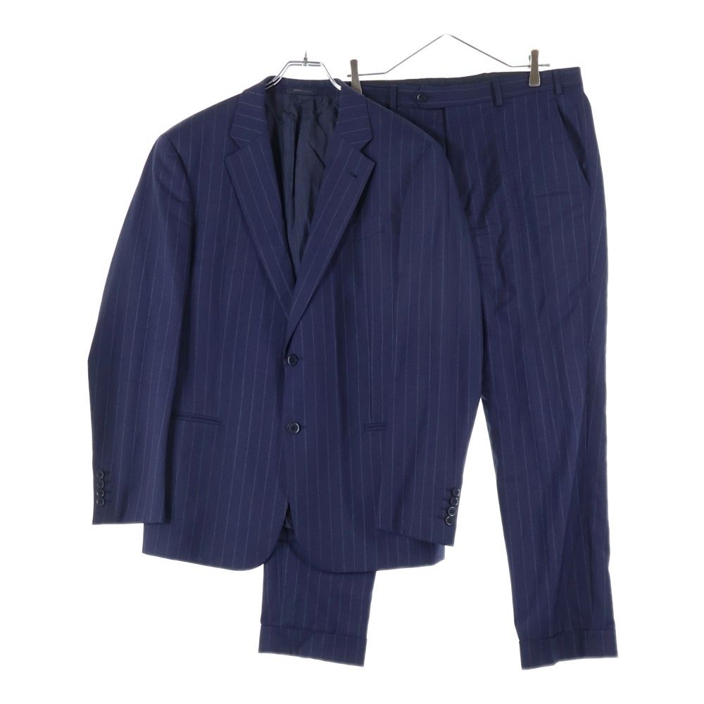 美品 アルマーニコレツィオーニ 2251CB ストライプ シングルスーツ 50 ARMANI COLLEZIONI (アルマーニ コレツィオーニ) ストライプ