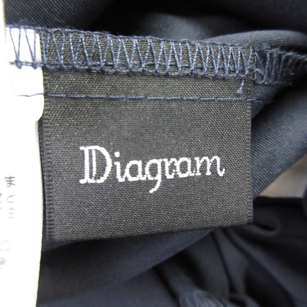 美品 24SS Diagram ダイアグラム マリン刺繍チュールワンピース サイズ