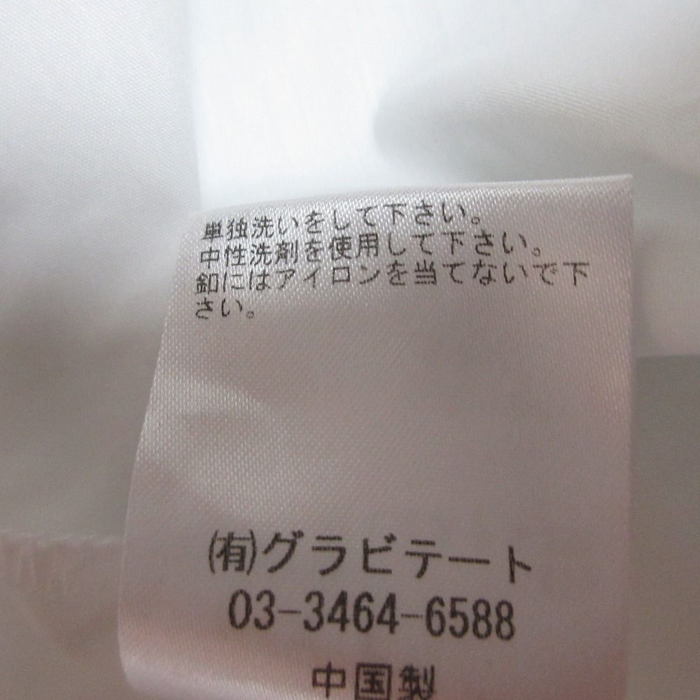 美品 24SS CELERI セルリ Sleeveless ノースリーブ ワイドシャツ Fサイズ ホワイト  レディース 古着 中古 USED 美品 24SS CELERI セルリ Sleeveless ノースリーブ ワイドシャツ F