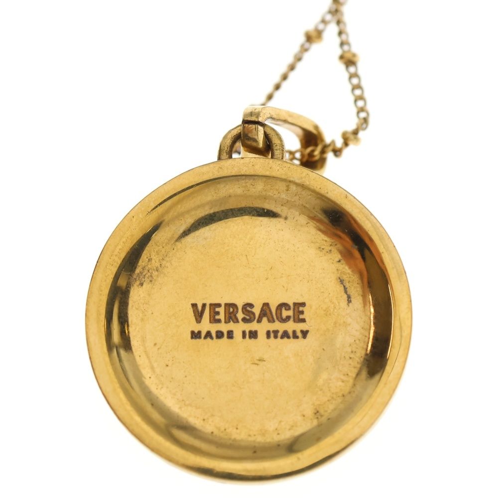 VERSACE (ヴェルサーチ) メデューサ ロゴ ペンダントトップ チェーン