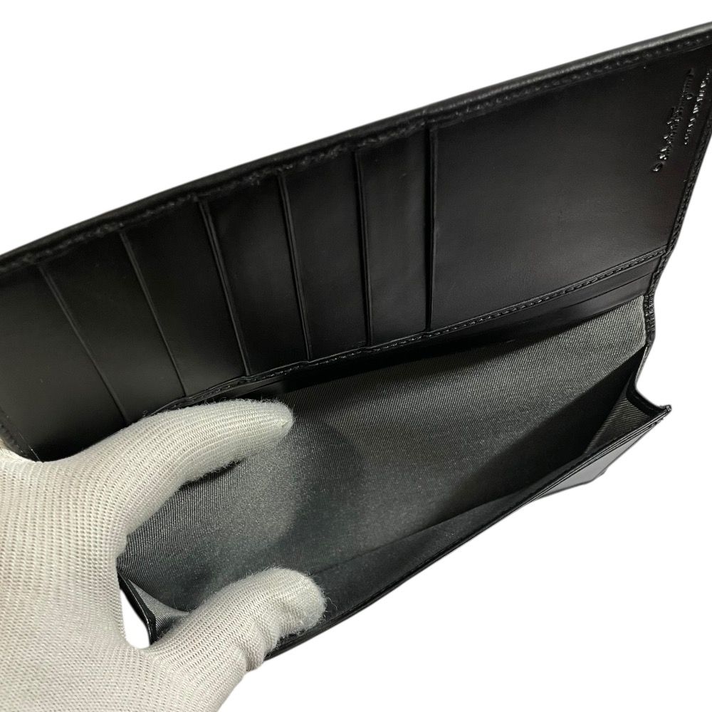 美品 Salvatore Ferragamo サルヴァトーレフェラガモ レザー 二つ折り