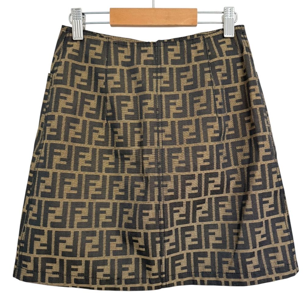 FENDI ズッカ　スカート フェンディFENDI ズッカ柄スカート