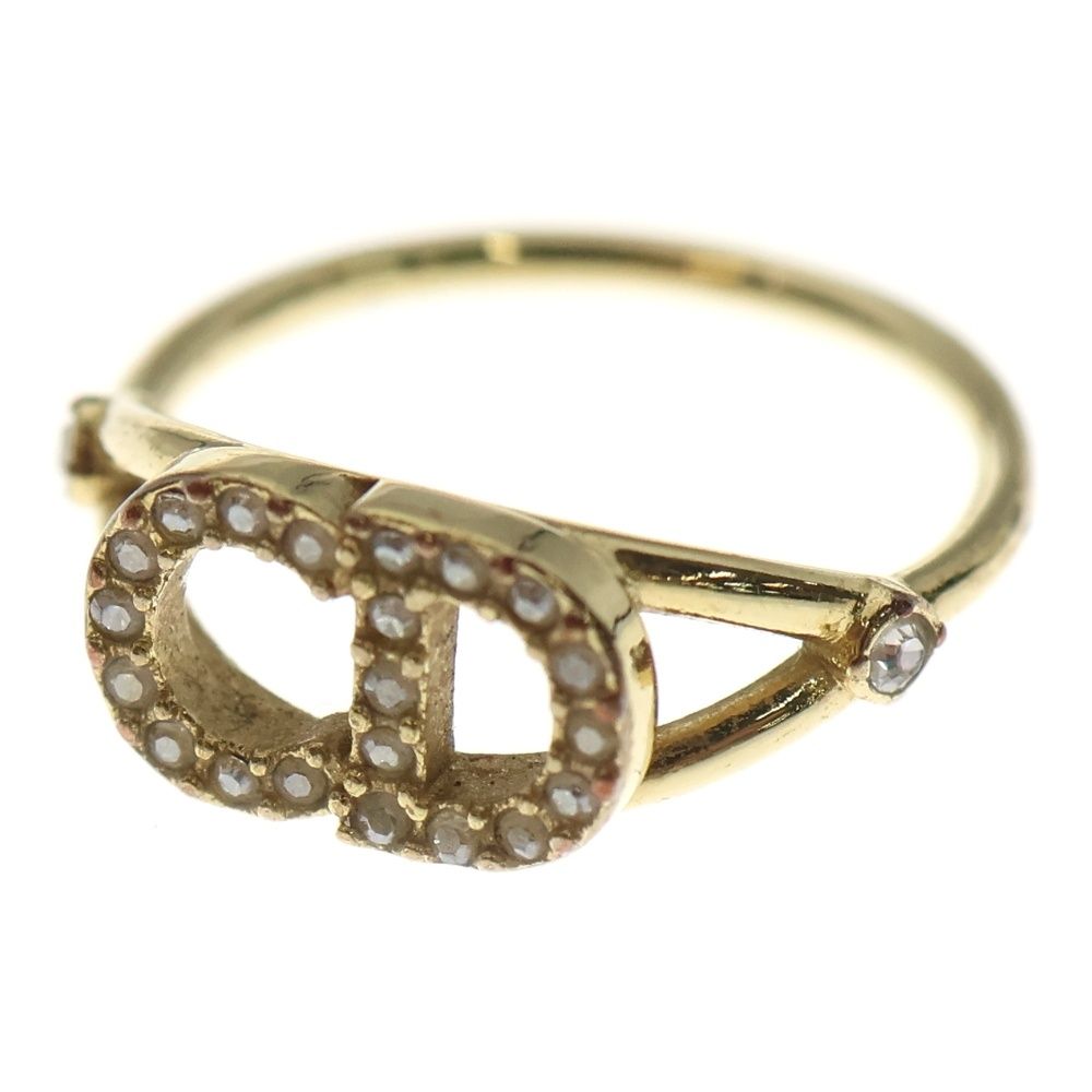 Christian Dior (クリスチャンディオール) CDロゴリング 指輪 ライン