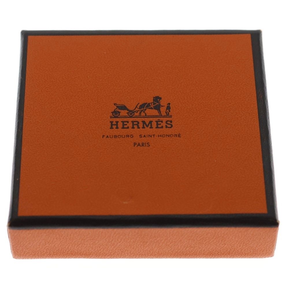 HERMES (エルメス) コンスタンス Hロゴ マネークリップ シルバー