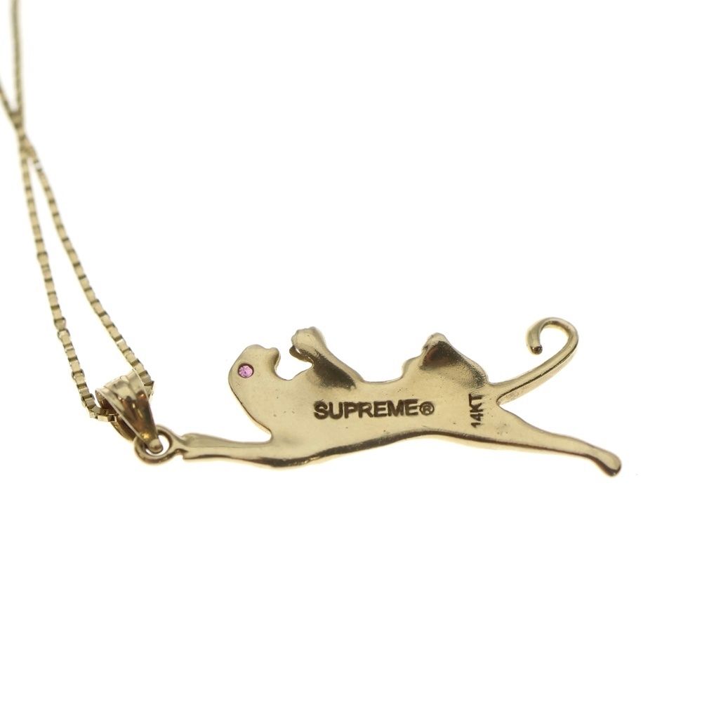 SUPREME (シュプリーム) 18AW Panther Gold Pendant パンサー