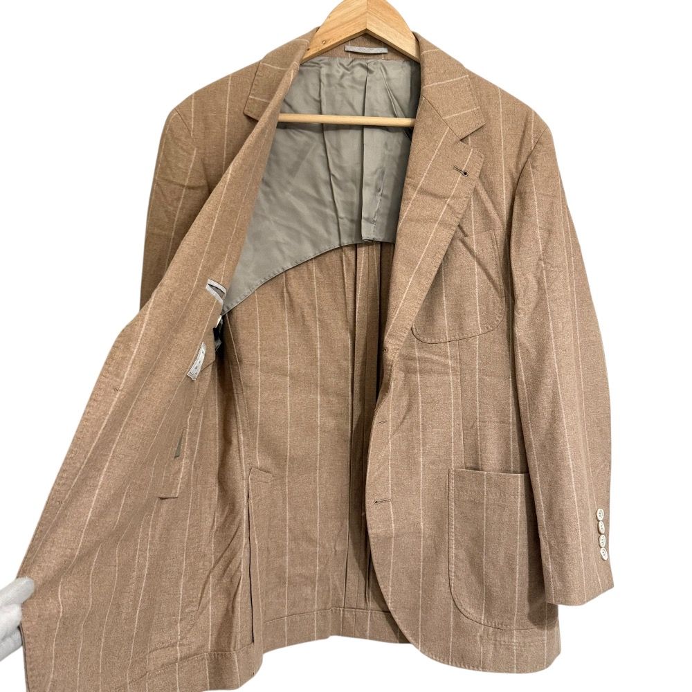 美品 23AW BRUNELLO CUCINELLI ブルネロクチネリ ピンストライプ