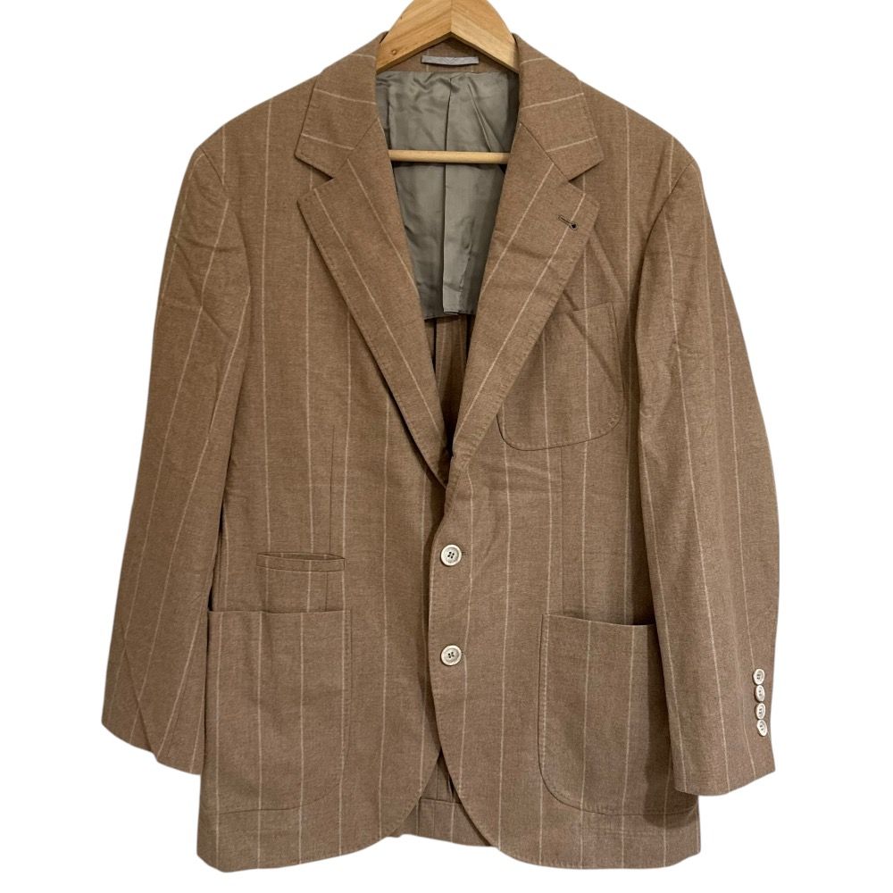 美品 23AW BRUNELLO CUCINELLI ブルネロクチネリ ピンストライプ