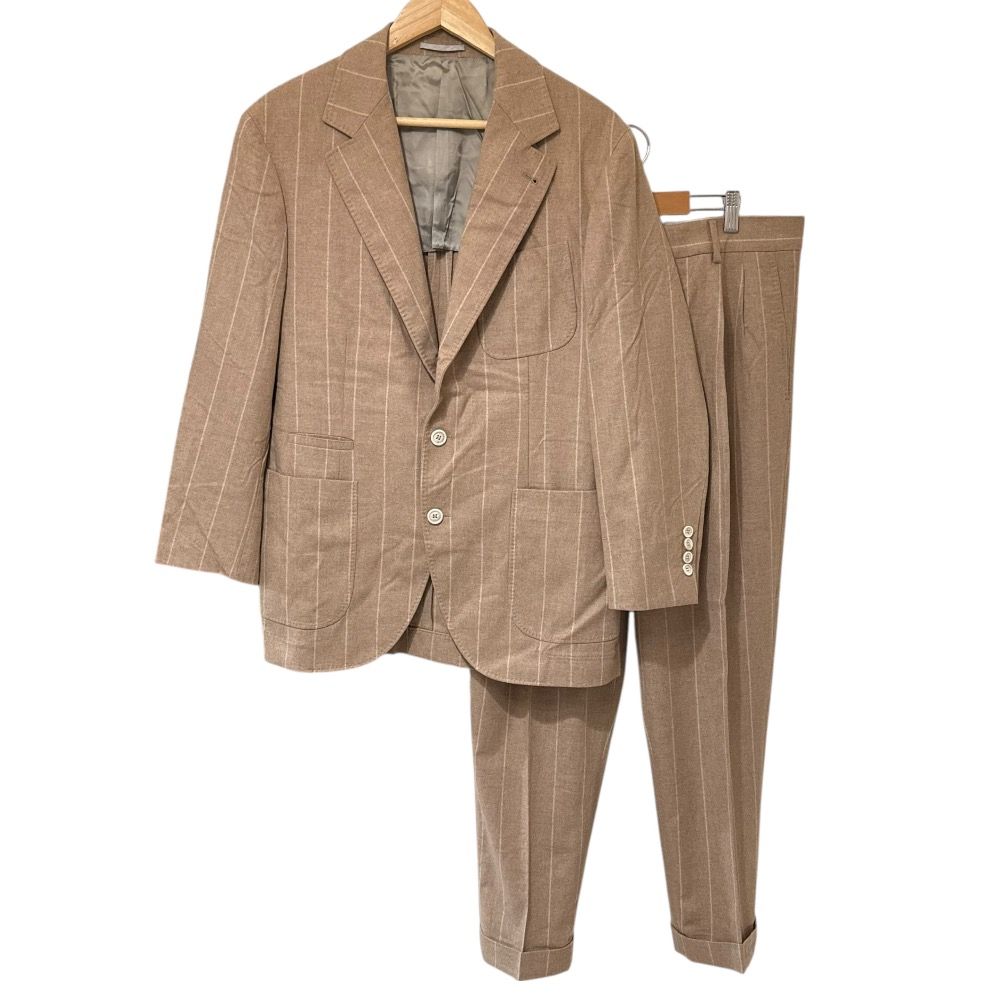 美品 23AW BRUNELLO CUCINELLI ブルネロクチネリ ピンストライプ
