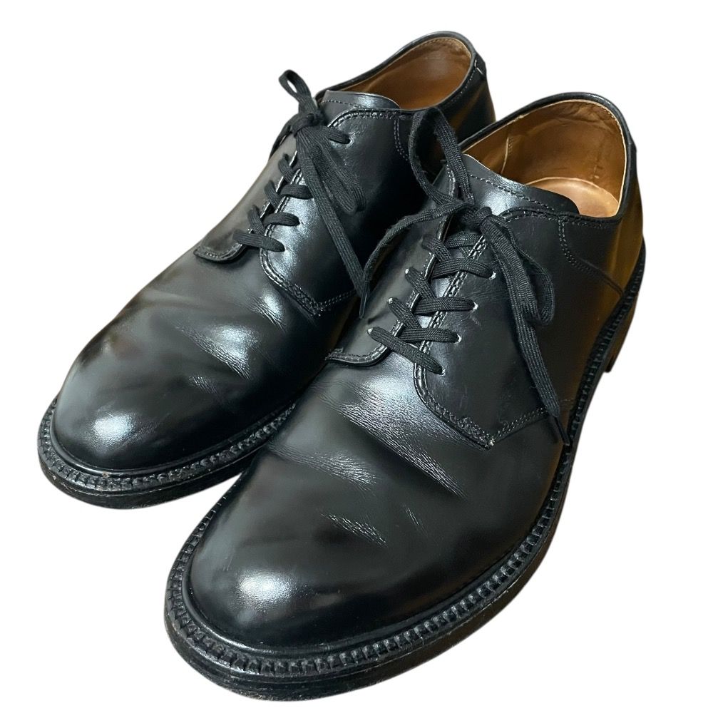 Alden オールデン ビームス別注 レザー レースアップ サドルシューズ 5551 サイズ7 1 2 26 5 cm相当 ブラック メンズ 古着