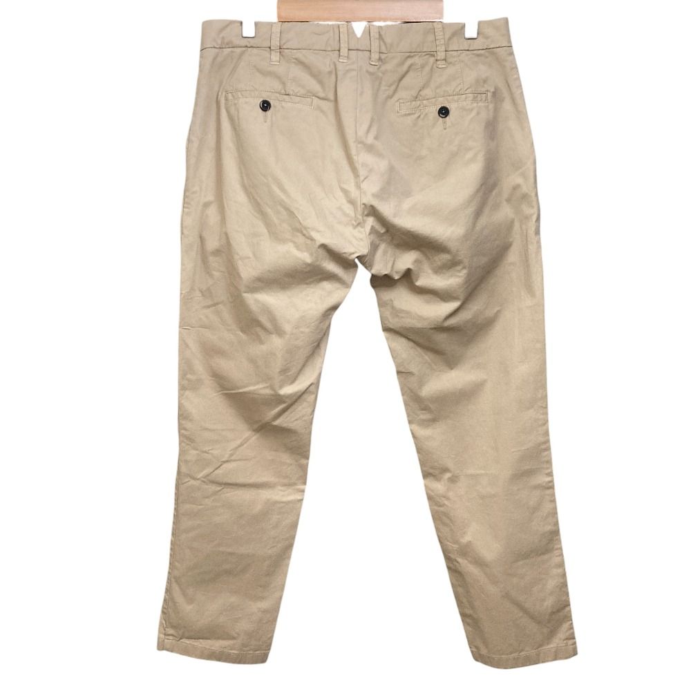 Cruciani クルチアーニ ボタンフライ チノパンツ サイズ50 ベージュ メンズ 古着