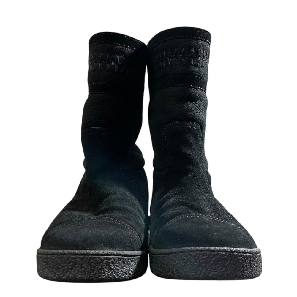 美品 CHANEL シャネル ココマーク ショートブーツ ムートンブーツ