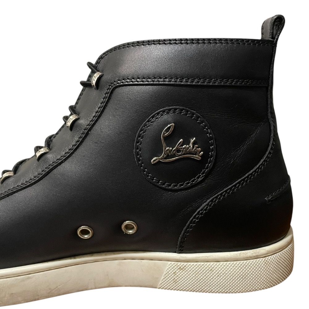 美品 Christian Louboutin クリスチャンルブタン レザー ハイカット