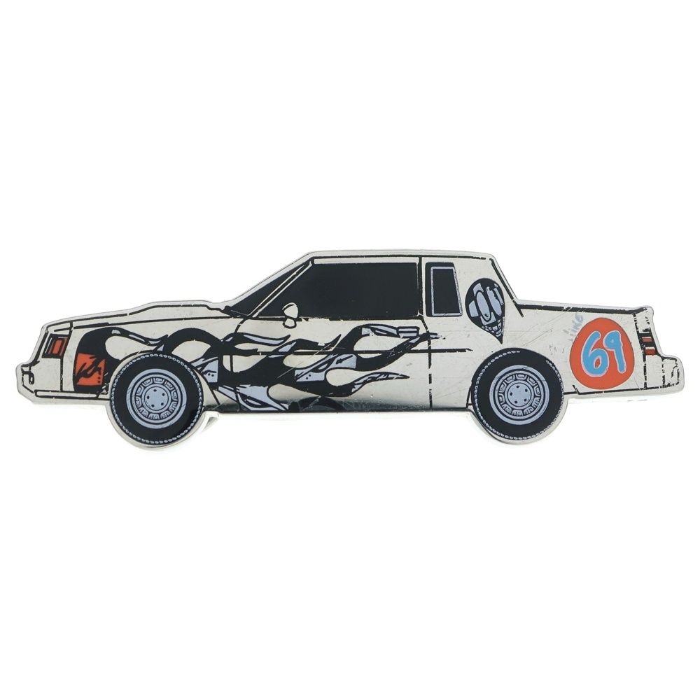 CHROME HEARTS クロムハーツ Matty Boy Sex Records Car Pin Badge マッティボーイ セックスレコードカー ピンバッジ ピンズ シルバー