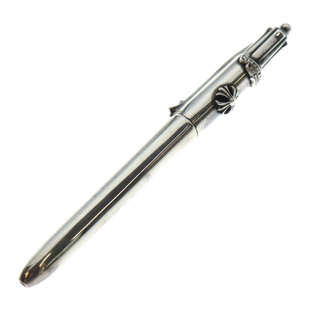 CHROME HEARTS クロムハーツ 4 COLOR PEN CH PLS ボールペン CHプラス プレーン シルバー