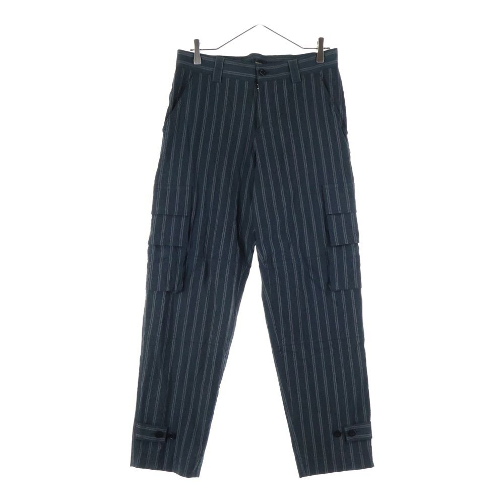 アンダーカバー 17 SS UN PANTS ストライプ カーゴ パンツ グレー|レッド|ホワイト UCS 4503-1