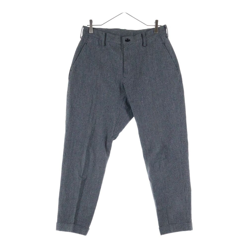 Yohji Yamamoto ヨウジヤマモト 05 SS ストライプ テーパードパンツ グレー FY-P 08-012