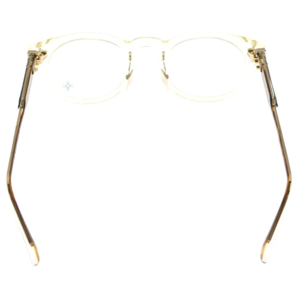 CHROME HEARTS クロムハーツ DINGALONGLINGLONG CHプラスフレーム ボストンサングラス メガネ 眼鏡 アイウェア クリア