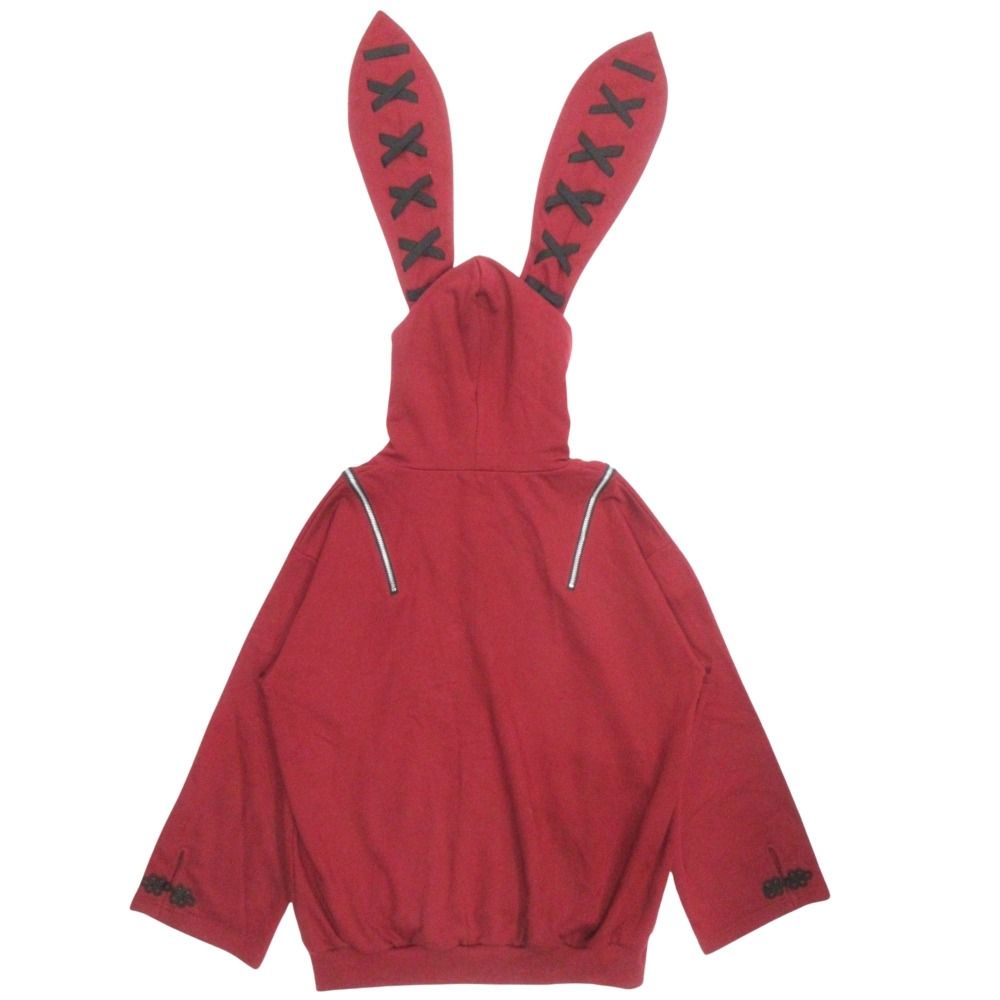 美品 REFLEM レフレム うさ耳 チャイナ ジップアップ パーカー