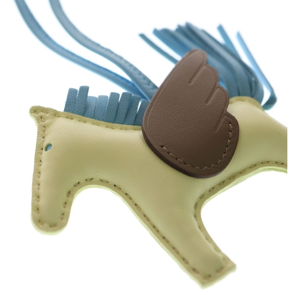  HERMES エルメス ペガサス ジョーヌミルトン セレスト エトゥープ スイフト W刻印 バッグチャーム その他 その他