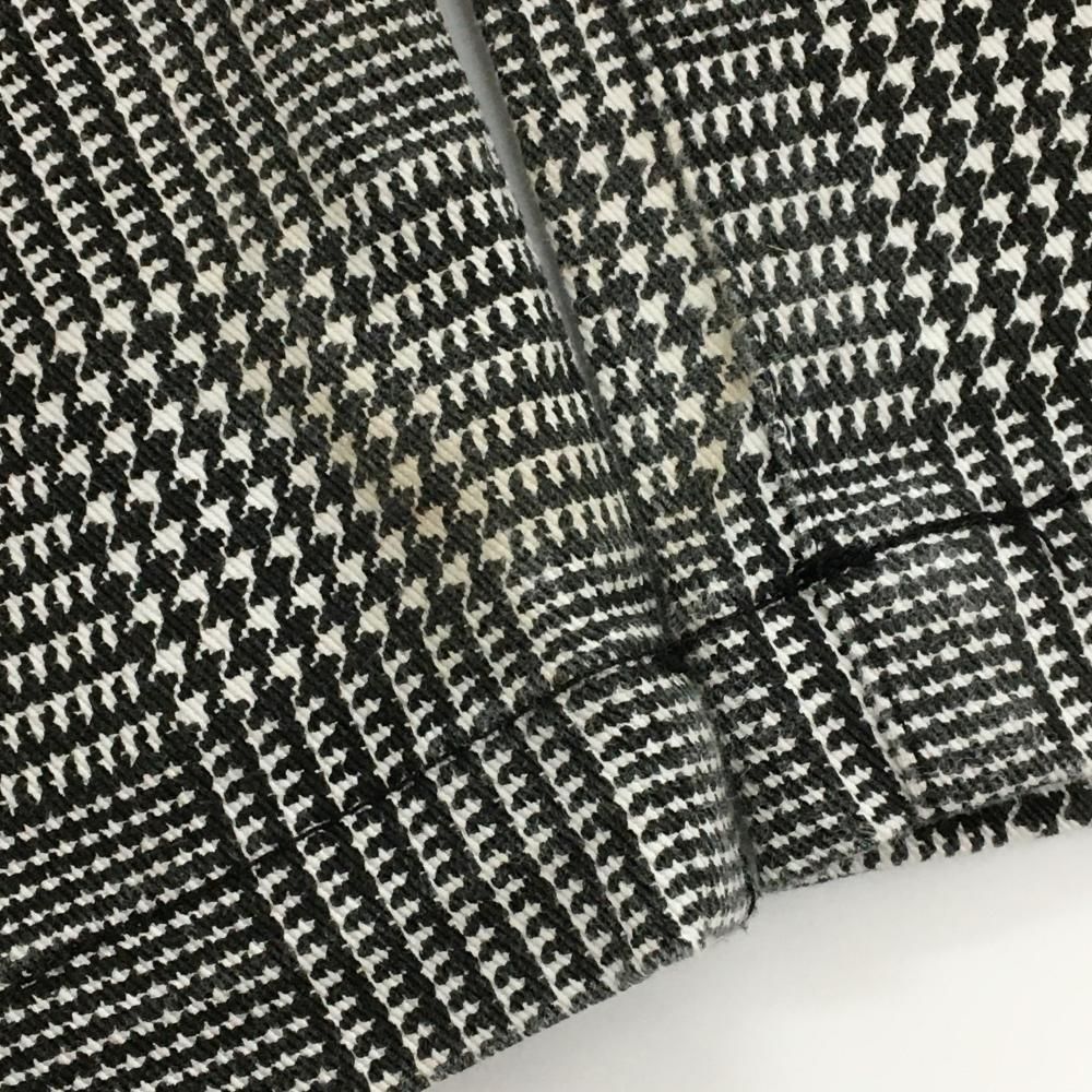 パーリーゲイツ パンツ 黒×白 グレンチェック ストレッチ メンズ 4(M