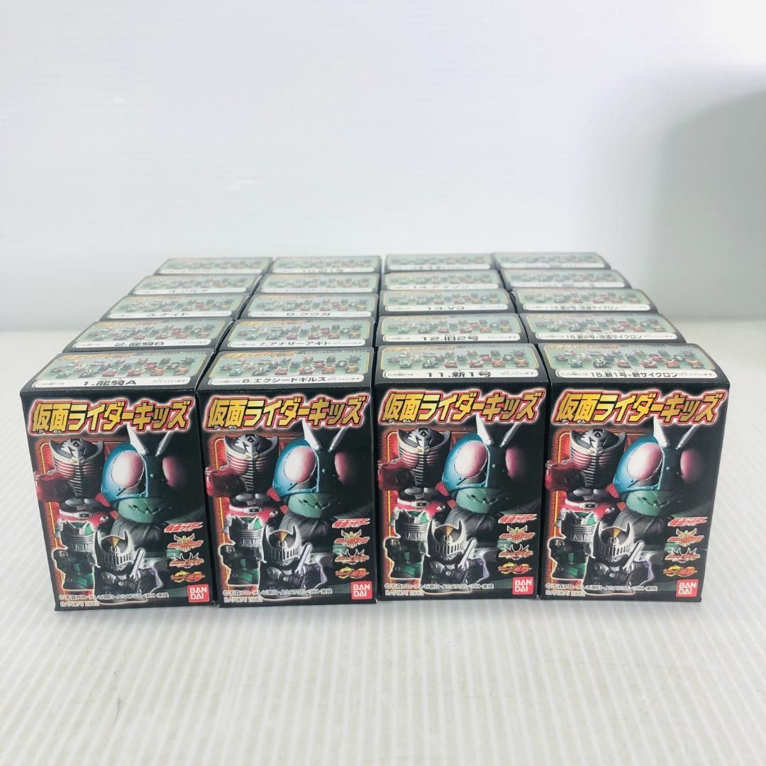 未開封】仮面ライダーキッズ第1弾 18種コンプ品 クウガ アギト 龍騎 1