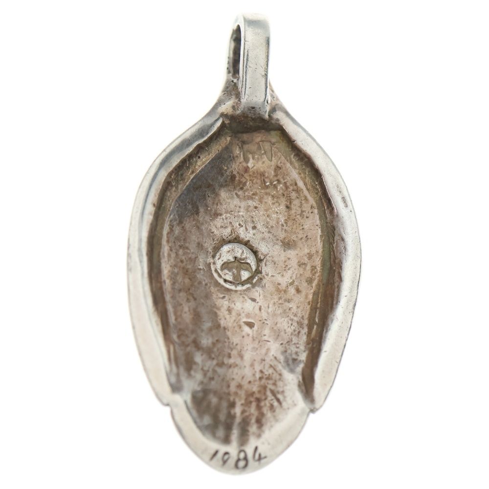 goro s ゴローズ 銀縄ターコイズ付きスプーン ペンダントトップ シルバー|ゴールド