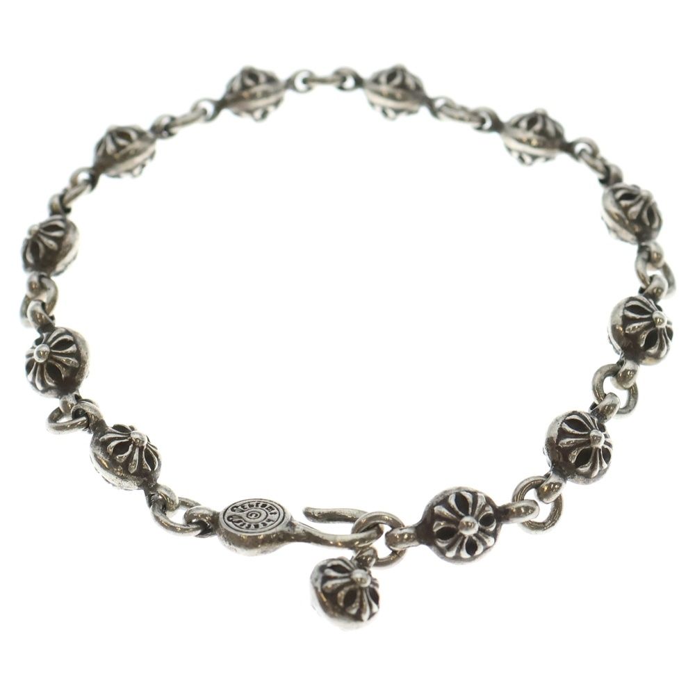 CHROME HEARTS クロムハーツ NO 1 BALL 1クロスボール シルバーブレスレット