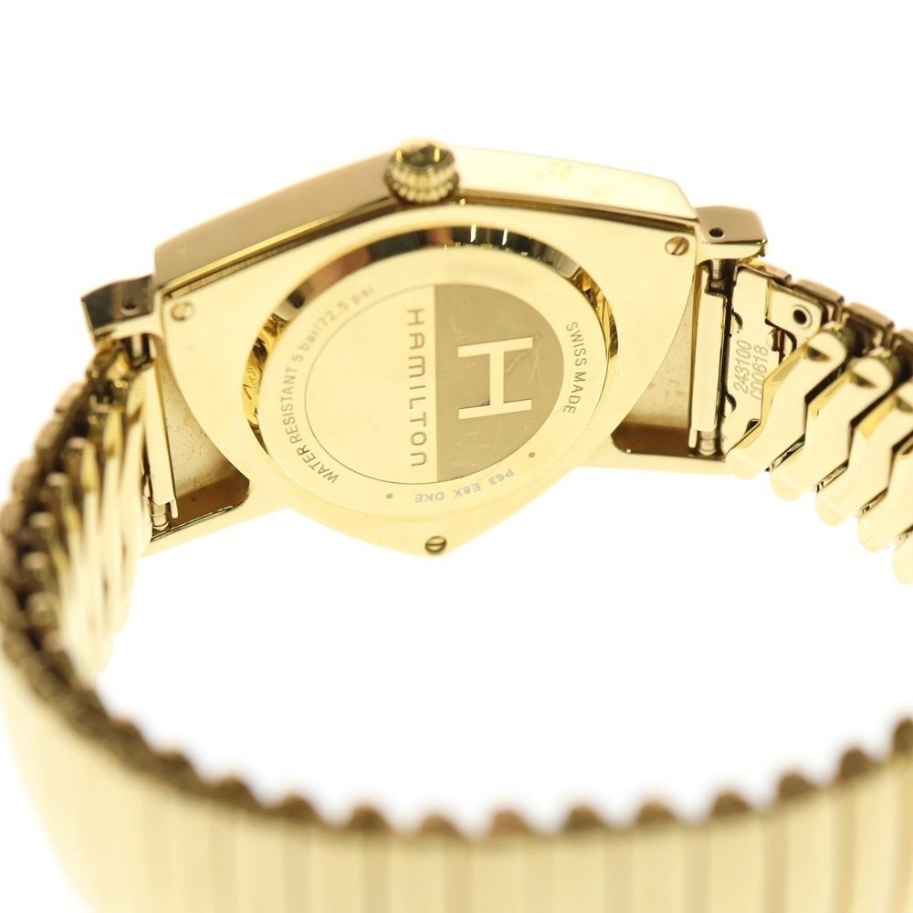 HAMILTON (ハミルトン) ベンチュラ クウォーツ ブラック文字盤 電池式