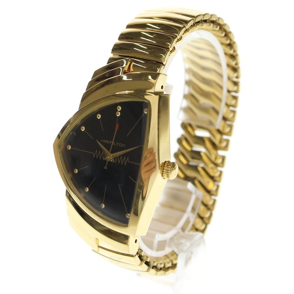 HAMILTON (ハミルトン) ベンチュラ クウォーツ ブラック文字盤 電池式