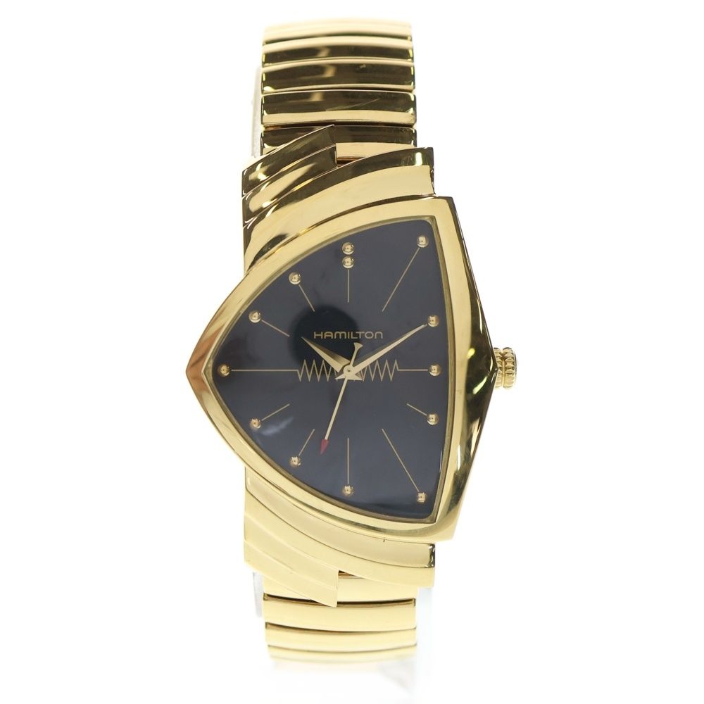 HAMILTON (ハミルトン) ベンチュラ クウォーツ ブラック文字盤 電池式