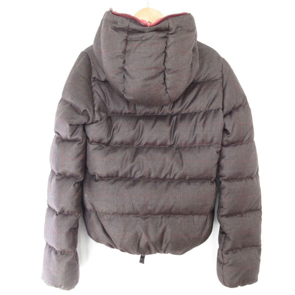 良品 DUVETICA デュベティカ THIADUE チェック柄 ダウンジャケット