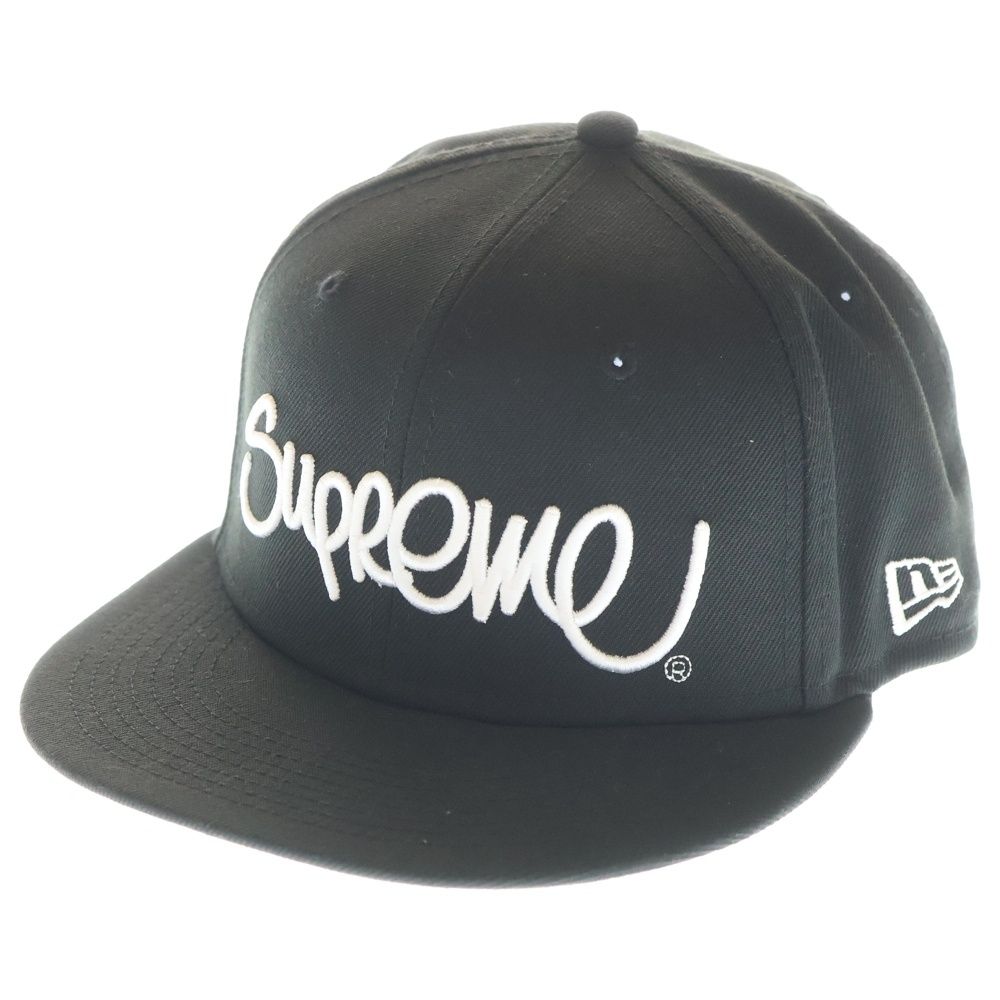 SUPREME シュプリーム 22 SS × Era Handstyle ニューエラ ハンドスタイル ベースボールキャップ 帽子 ブラック